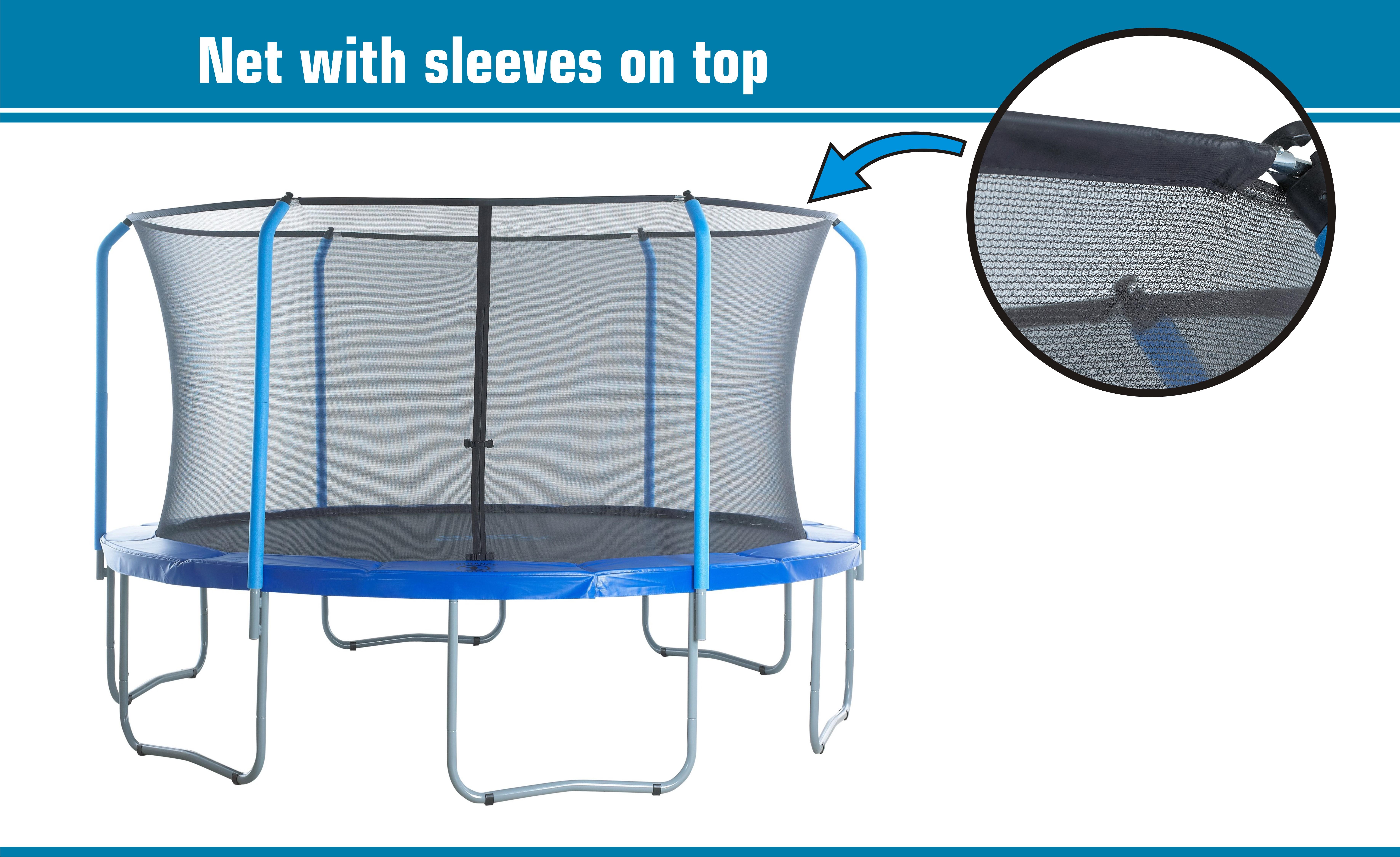 Upper Bounce Replacement Trampoline Safety Net Fits for 17Feet