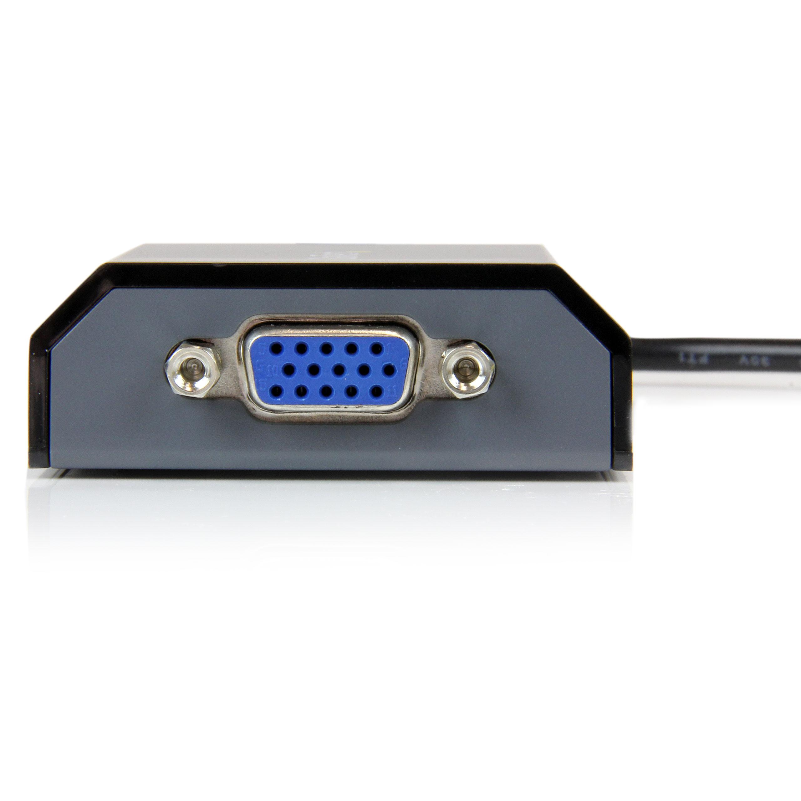 StarTech.com USB to VGA Adapter External USB Video Graphics Card for PC ...