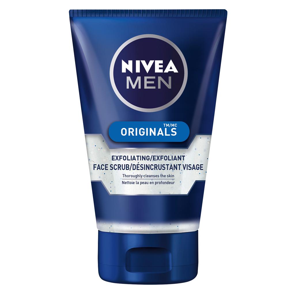 NIVEA Men Originals Exfoliating Face Scrub, 125g: Amazon ...