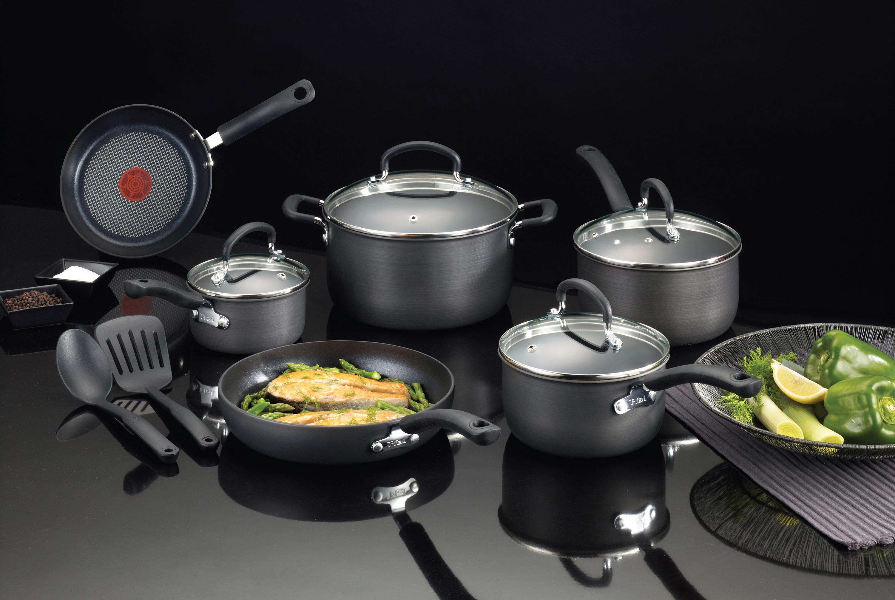 Tfal E918SC74 Ultimate Hard Anodized Durable Nonstick Expert Interior