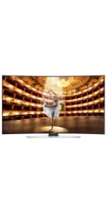 Samsung UN65HU9000 Curved 65-Inch 4K Ultra HD 120Hz 3D Smart LED TV