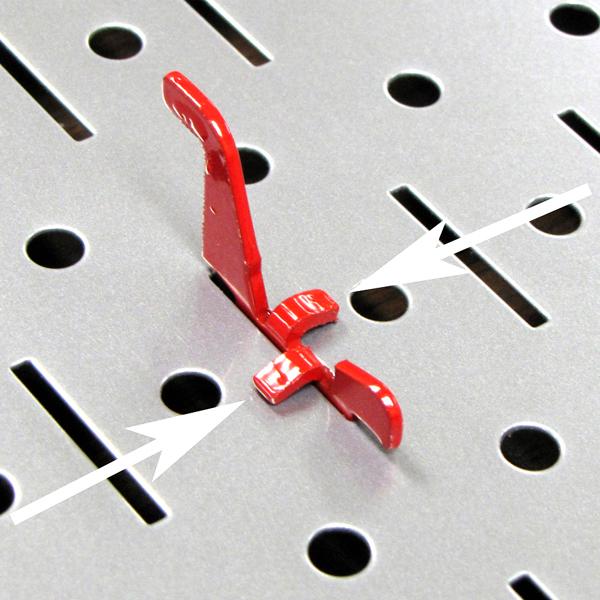 Wall Control KT400WRK W Slotted Tool Board Workstation Accessory Kit