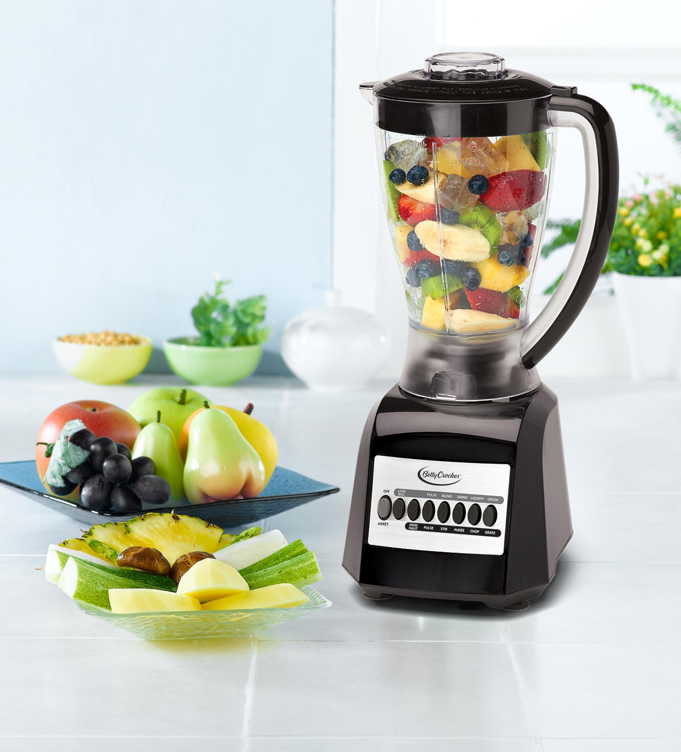 BETTY CROCKER WACBC2356CB, Blender with Plastic Jar Amazon.ca Home