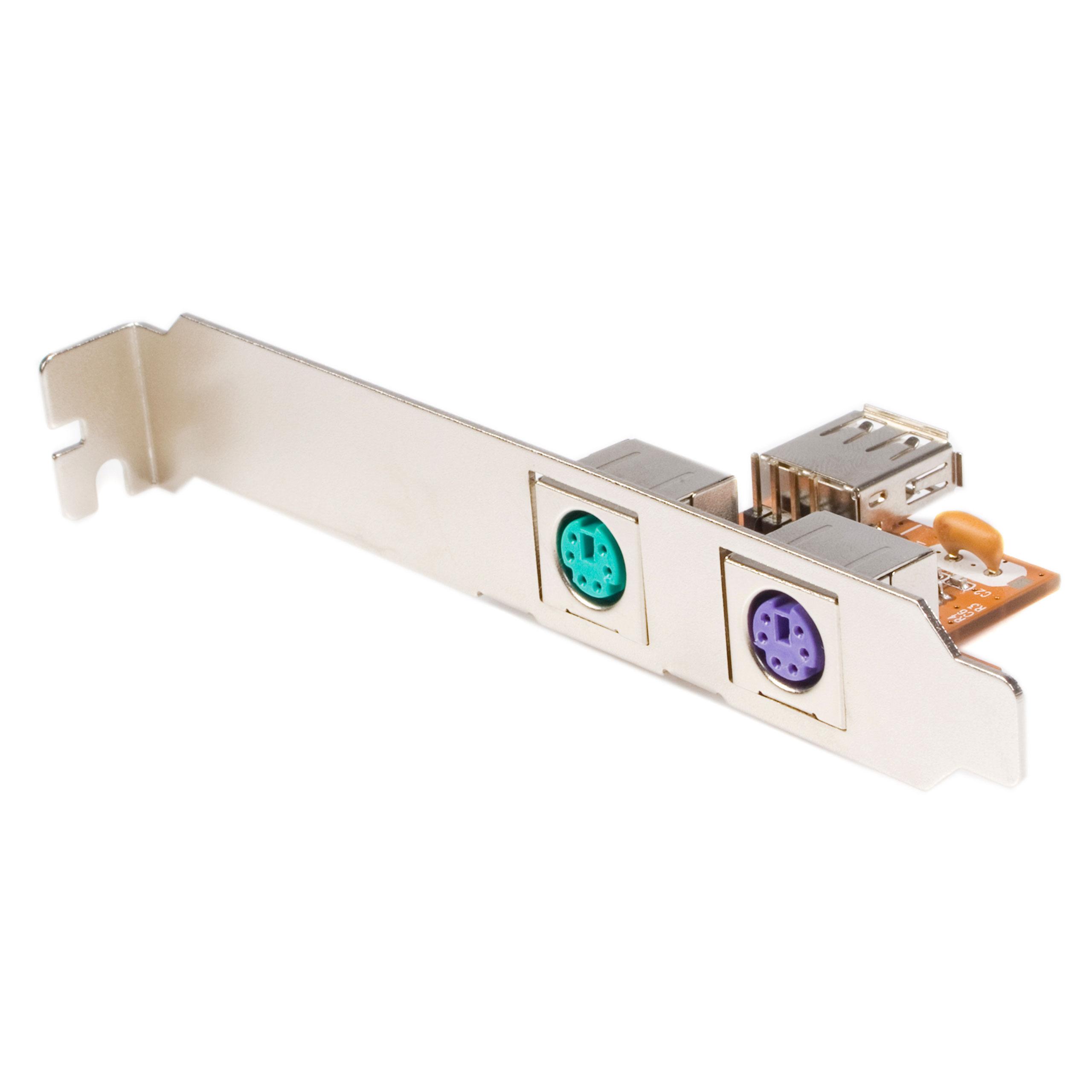 USB to PS/2 Keyboard and Mouse Converter Adapter