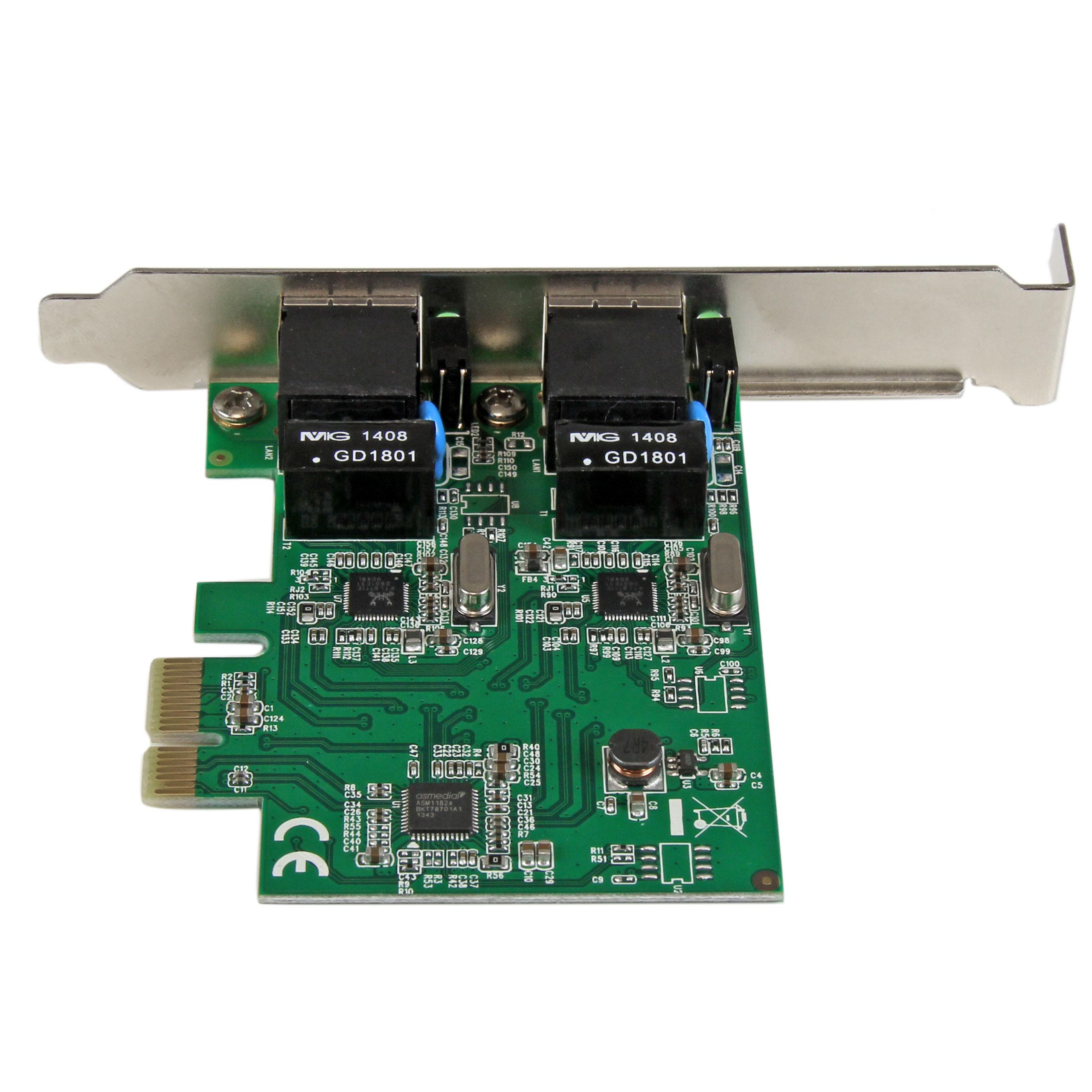 Dual Port Gigabit PCI Express Server Network Adapter Card