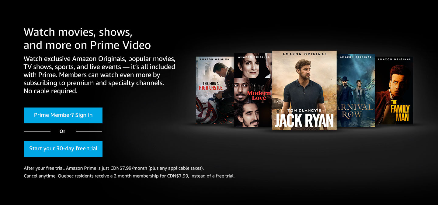 Amazon.ca Prime Video