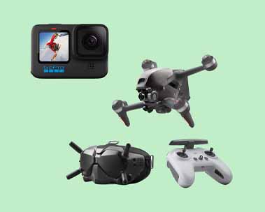 Up to 20% off DJI & GoPro cameras