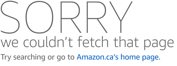 Sorry! We couldn't find that page. Try searching or go to Amazon's home page.
