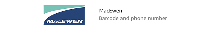 MacEwen: Barcode and phone number