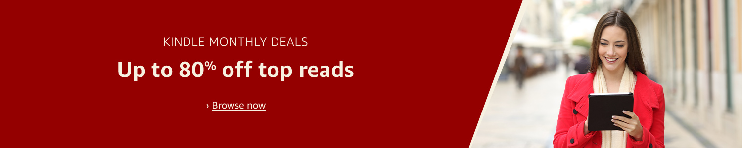 Kindle Monthly Deals: Up to 80% off top reads