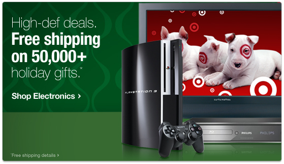 High-def deals. Free Shipping on 50,000+ holiday gifts.