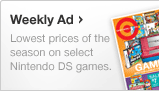 Weekly Ad. Lowest Prices of the season on select Nintendo DS games.