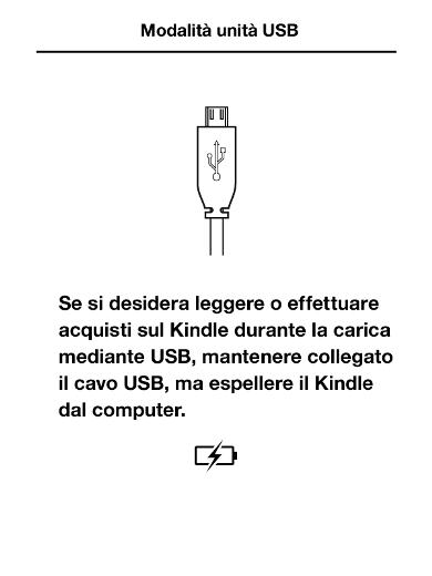 Description: Illustration of Kindle Touch screen when in USB drive mode.