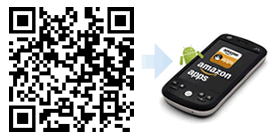 Installazione con il codice QR dell'App-Shop di Amazon per Android