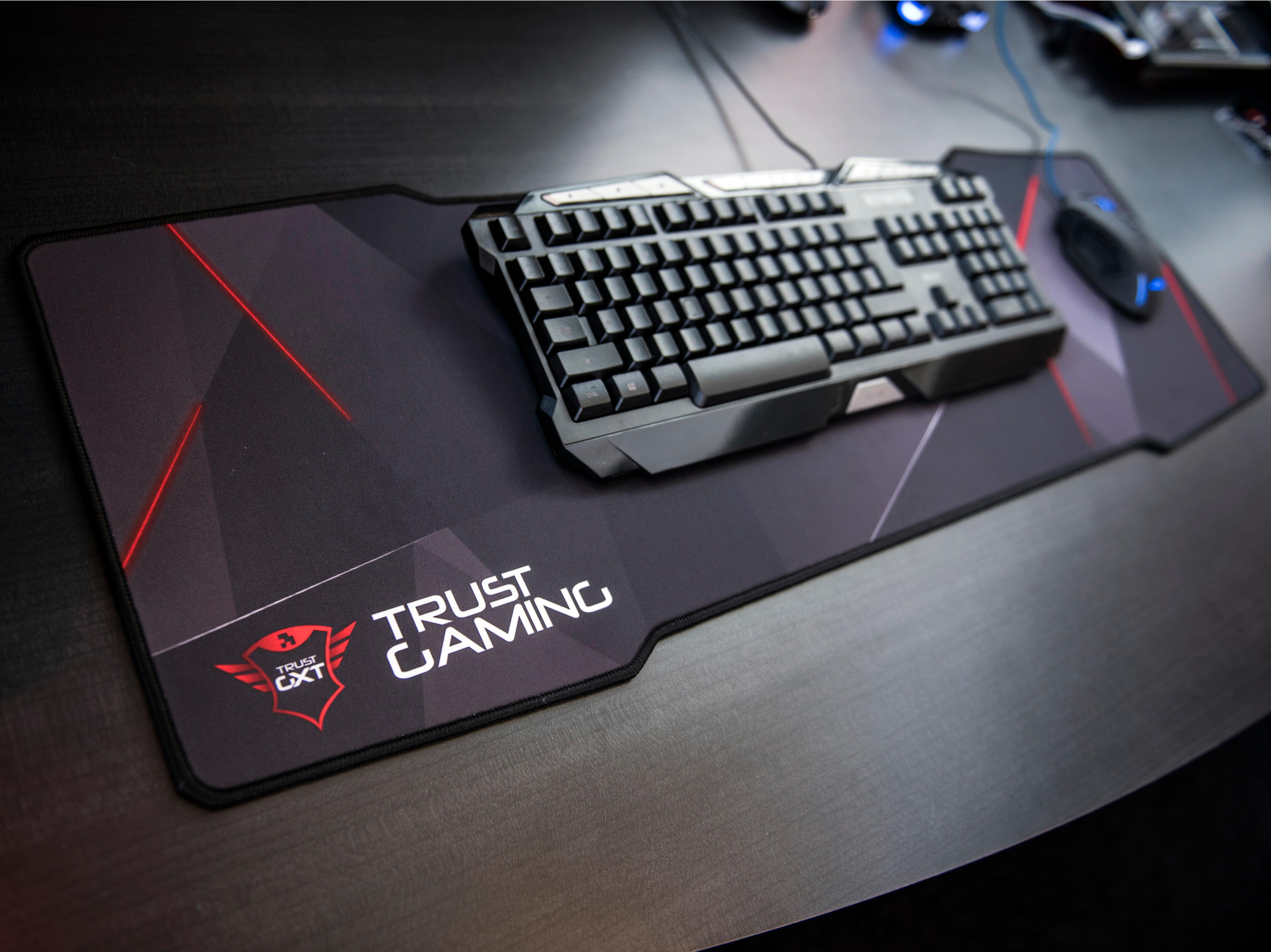 Tappetino Gaming Shibby XXL - Superficie 88x30cm, Base Antiscivolo, Bordi Cuciti - Foto 7