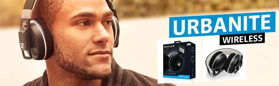 Sennheiser Urbanite XL Wireless - Cuffia Stereo Wireless, Bluetooth 4.0,  Nero/Antracite : Amazon.it: Elettronica