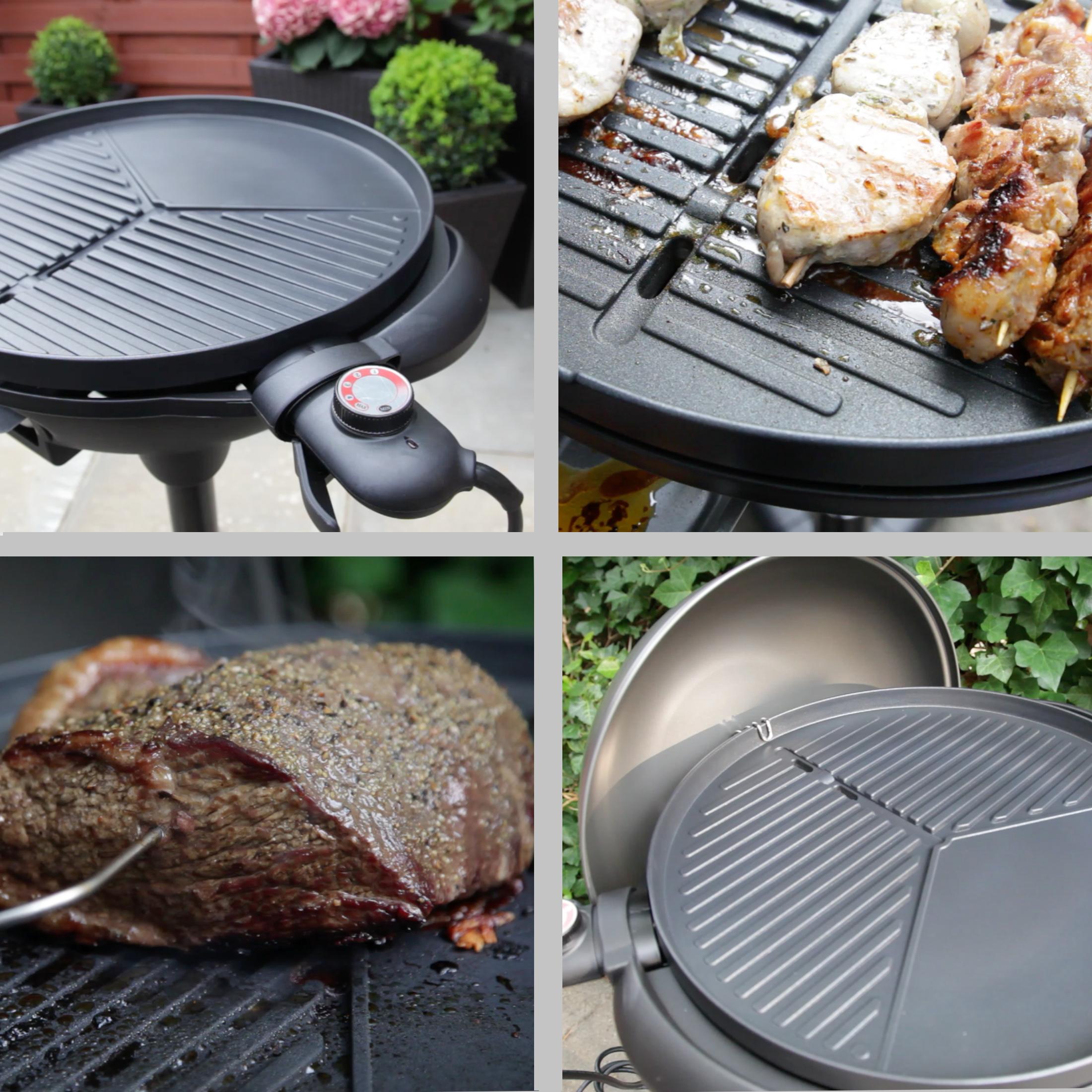 Ultratec Grill Elettrico Sferico per BBQ con Termostato Amazon.it