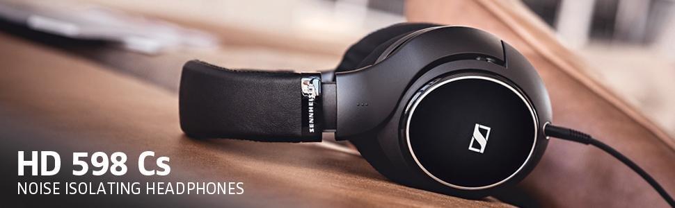 Sennheiser Hd 598 Cs Cuffia Con Parte Posteriore Chiusa, Nero : Amazon.it:  Elettronica