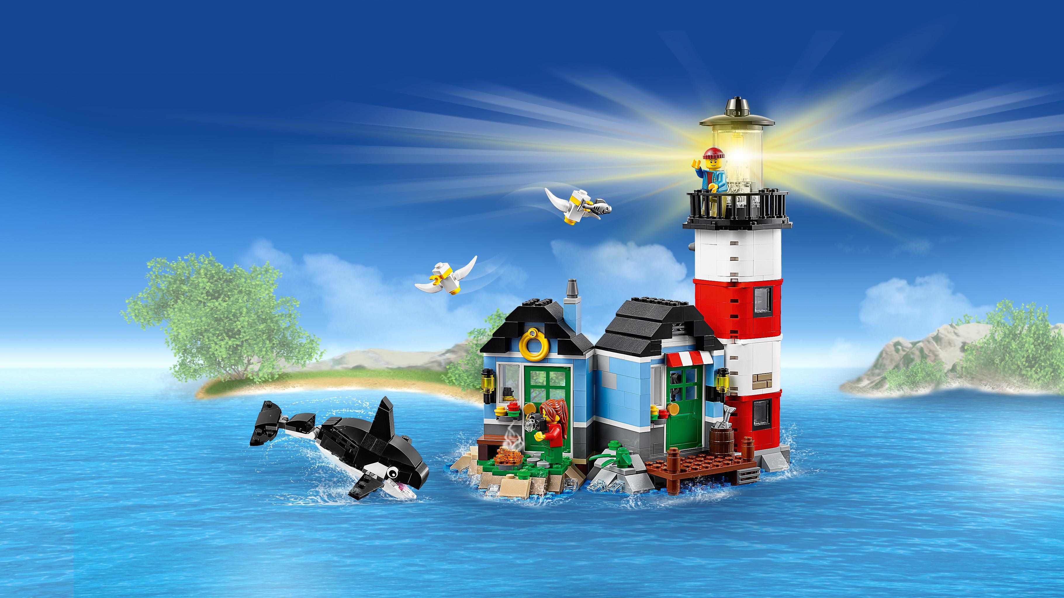 LEGO Creator Set Costruzioni Punta del Faro, 31051 Amazon.it Giochi e