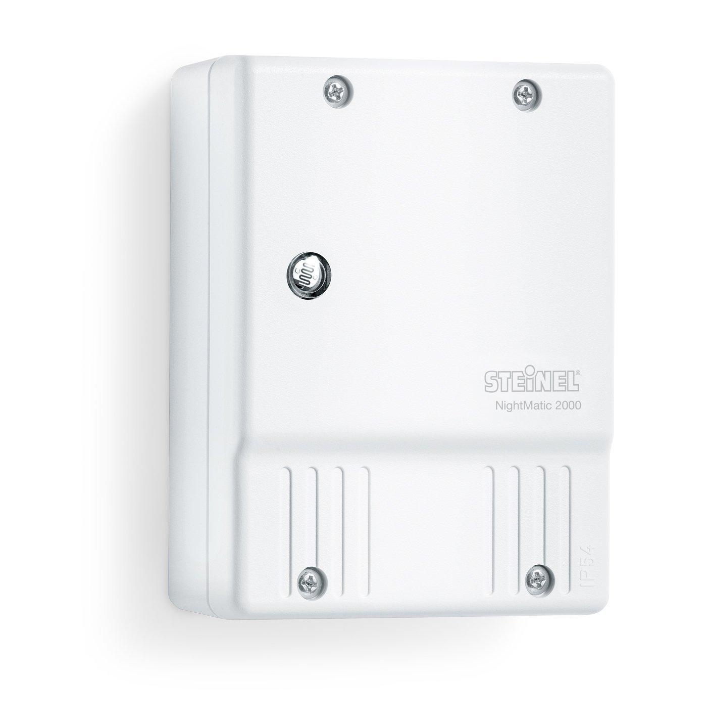 Applique con sensore crepuscolare e numero civico STEINEL LN 1 N bianco Applique con sensore crepuscolare e numero civico STEINEL LN 1 N bianco