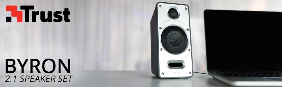 trust byron 2.1 speaker set