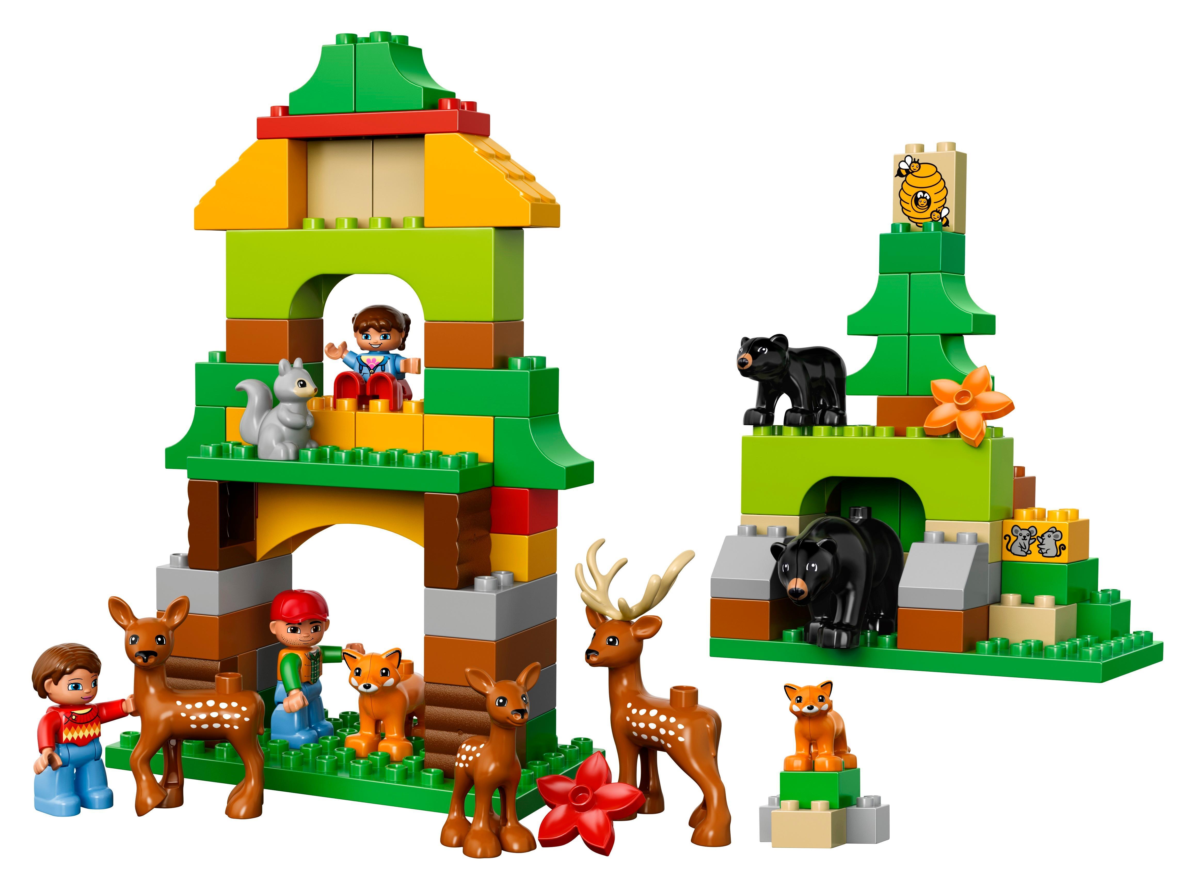 LEGO Duplo Foresta Parco Costruzioni Piccole Gioco Bambina Giocattolo