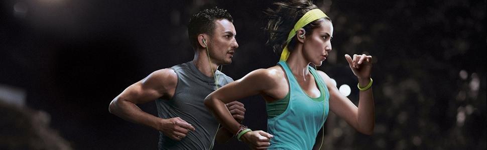 Philips ActionFit SHQ4300LF Cuffie Sport con Neckband, Grigio/Verde :  Amazon.it: Elettronica