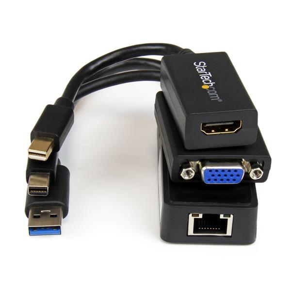 Adattatore Mini Dp A Vga Hdmi Dvi Convertitore Da Mini DisplayPort A HDMI/ DVI/VGA - Per Microsoft Surface Pro 1, 2, 3, Splitter 1 A 3 Convertitore Per Surface Pro 1 2 3 - Foto 6