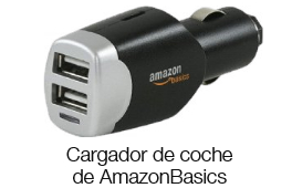 Cargador de coche de AmazonBasics