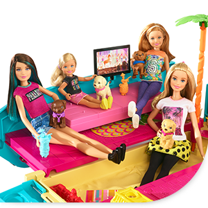 coche parque de perritos barbie