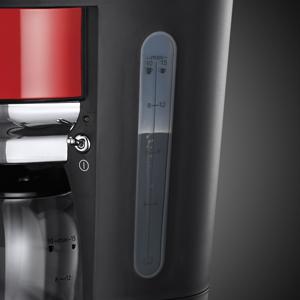 Russell Hobbs 21700-56 - Cafetera de Goteo Retro Ribbon Red 10 Tazas -  Lacasadelelectrodomestico.com