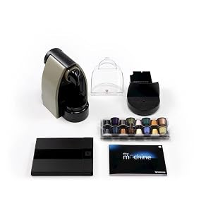 Nespresso XN2140P4 Cafetera Essenza autovisión, 1260 W, Acero Inoxidable,  Visón : Amazon.es: Hogar y cocina