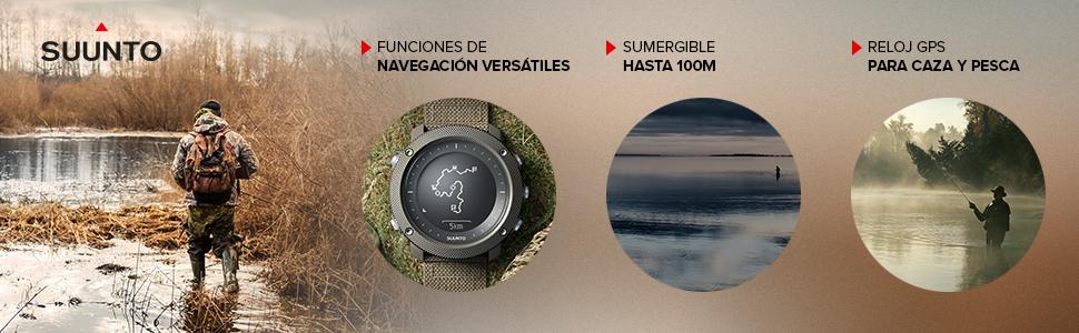 Suunto Traverse Alpha Reloj Multideporte Negro Ss Amazon Es Deportes Y Aire Libre