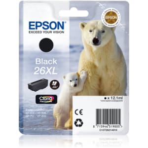 Epson Premium 26XL - Cartucho de Tinta, Negro, Ya Disponible en Amazon Dash  Replenishment : Amazon.es: Informática