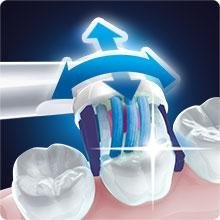 Oral-B Genius 8000 CrossAction - Cepillo de dientes eléctrico recargable con conectividad Bluetooth,