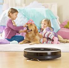 Robot, aspirador, Roomba, familia, mascotas, limpieza, suelos, pelo, HEPA, alergias