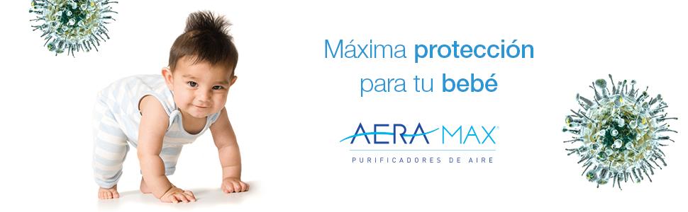 AeraMax DB-5 - Purificador de aire, color blanco: Amazon.es: Bebé