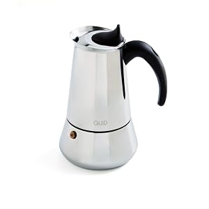 Quid CAFETERA INOX 6T INDUC Genova QD Acero Inoxidable, Color : Hogar y  cocina