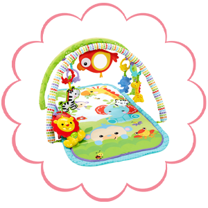 Fisher-Price - Gimnasio musical animalitos (Mattel CHP85)