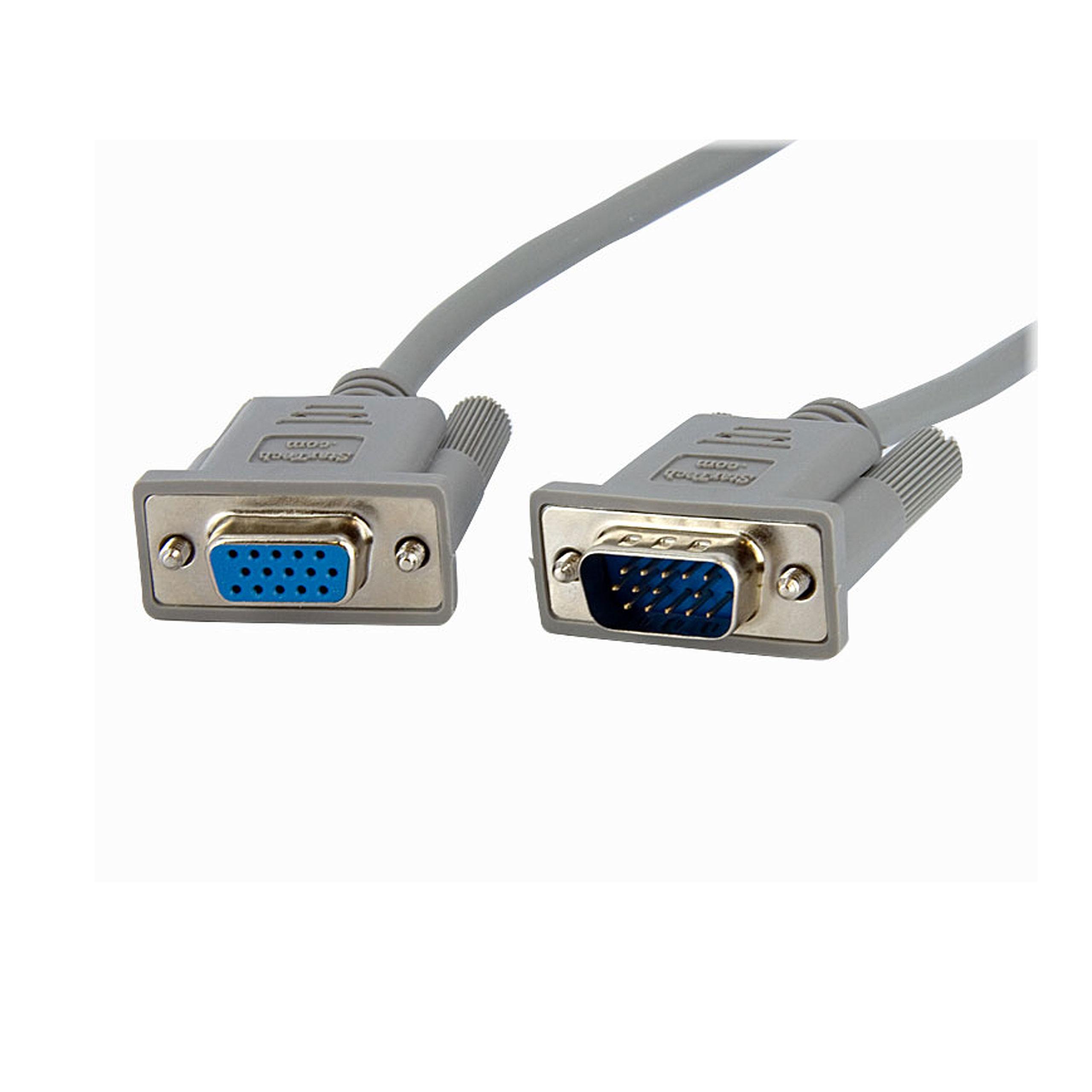 StarTech Cable de extensión para monitores VGA (3 mm HD15 M/F