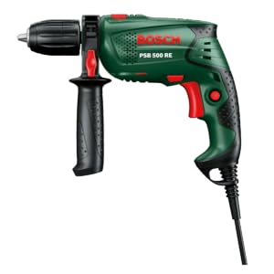 Bosch PSB 500 RE - Compact - Taladro Percutor 500W : Amazon.es: Bricolaje y  herramientas