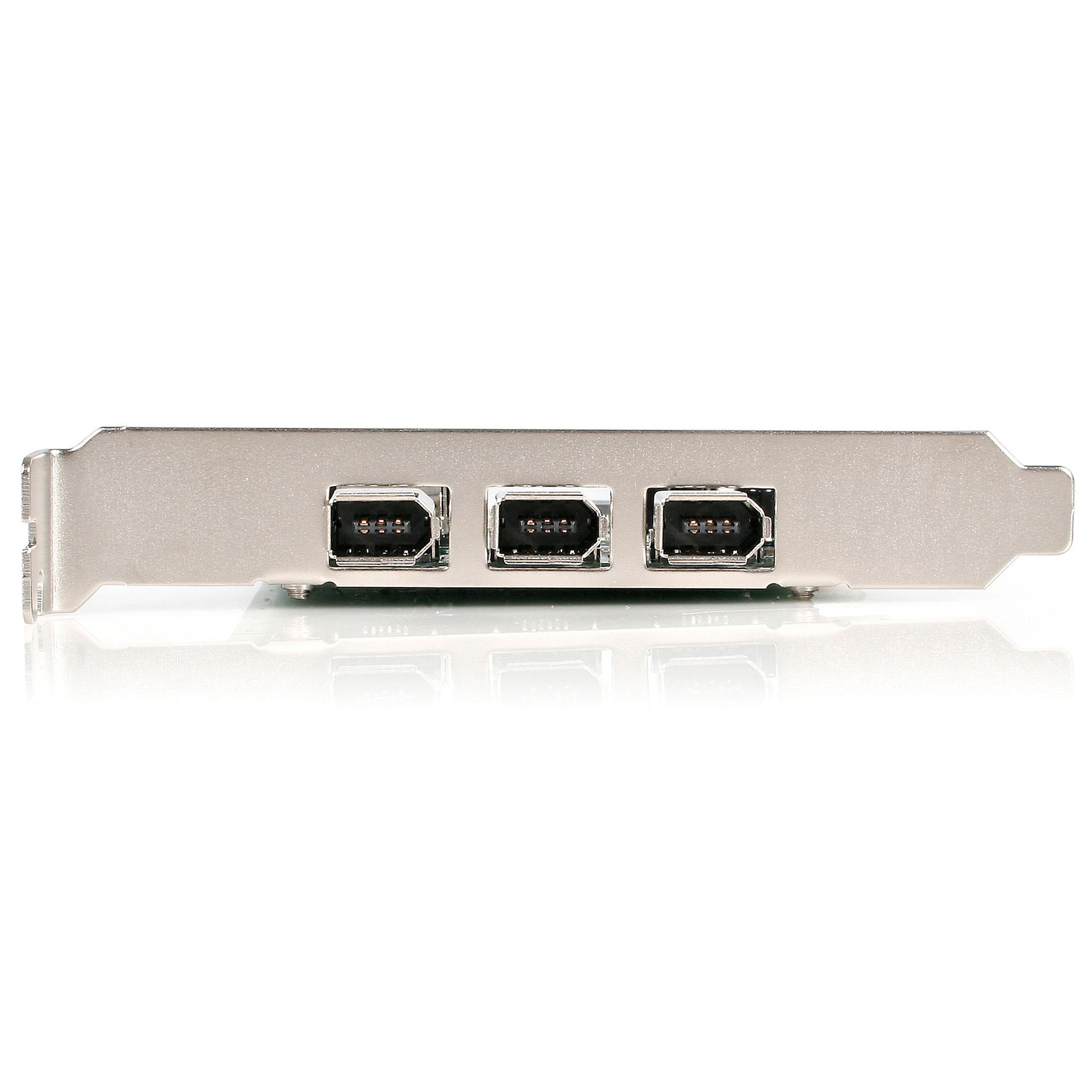 Startech 1394a Tarjeta FireWire de 4 Puertos PCI con la edición de
