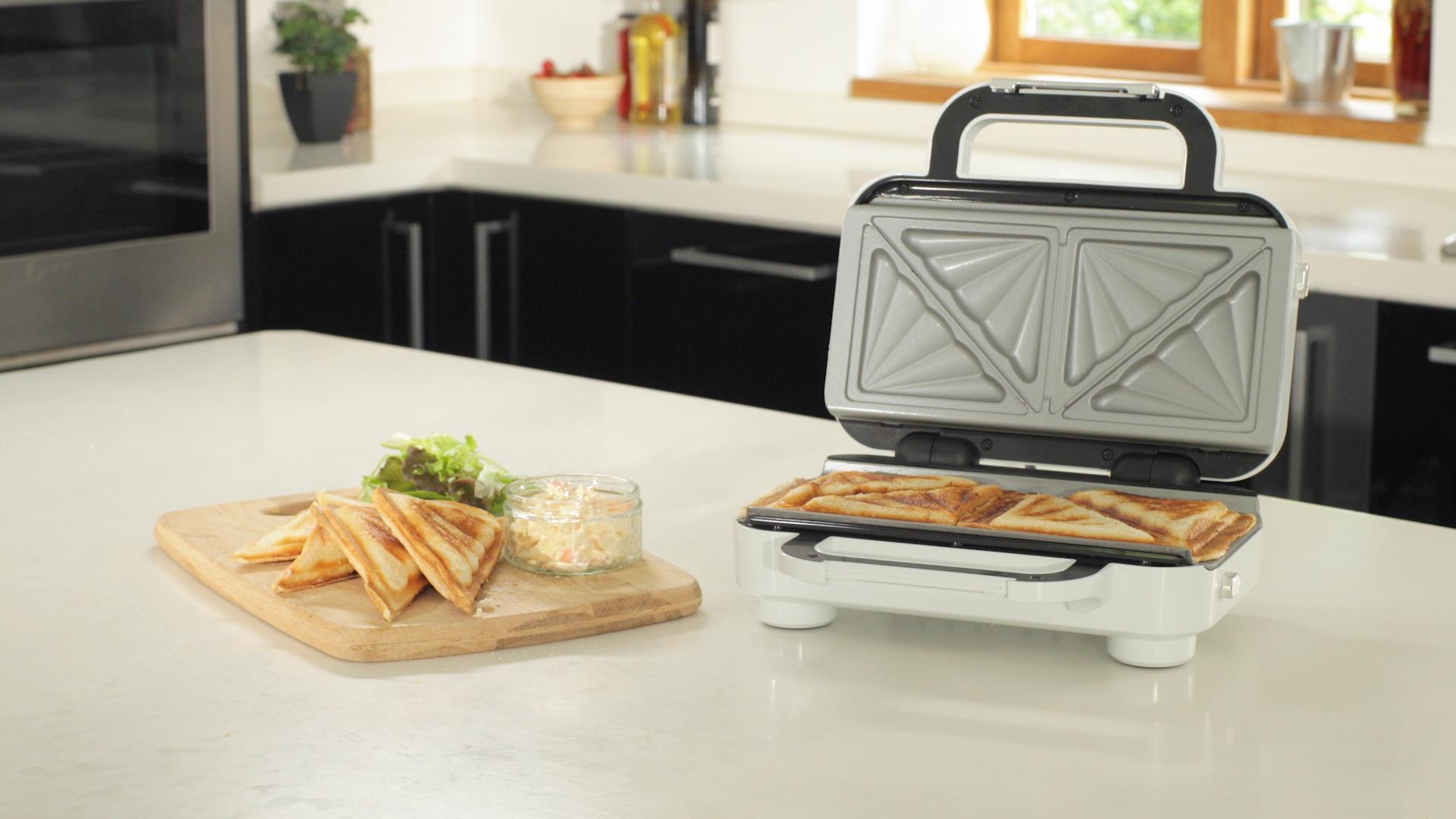 Breville VST074X Sandwich maker with Coating DuraCeramic coating plate