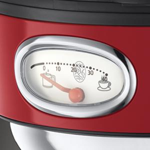 Russell Hobbs Cafetera de Goteo Retro - Cafetera Vintage, 10 Tazas, Jarra  de Cristal 1,25 L, Soporte de Filtro Lavable, Cuchara Medidora, Acero  Inoxidable, Rojo - 21700-56 : Amazon.es: Hogar y cocina