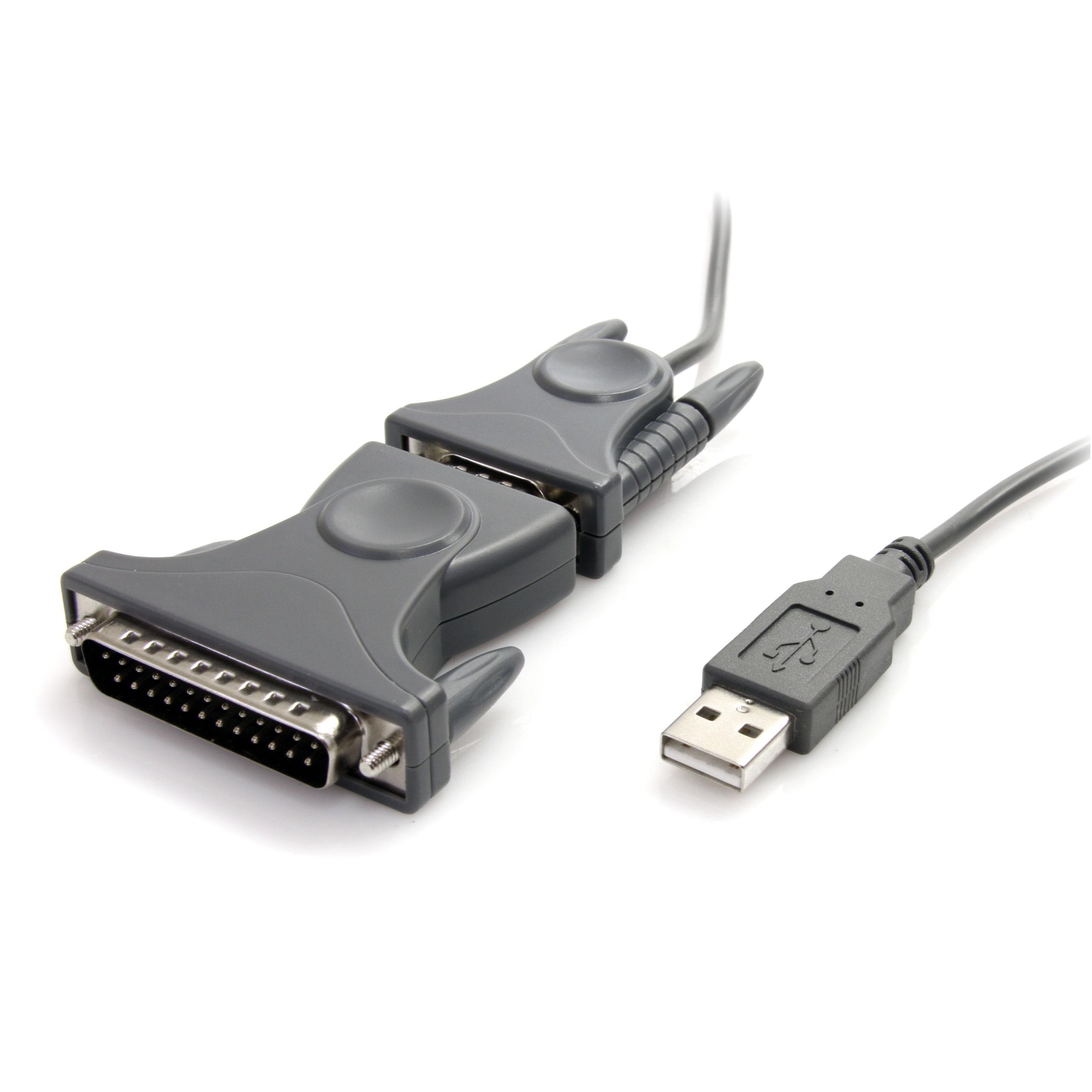 ICUSB232DB25 Cable Adaptador de USB a Puerto Serie, 91 cm Amazon.es Electrónica
