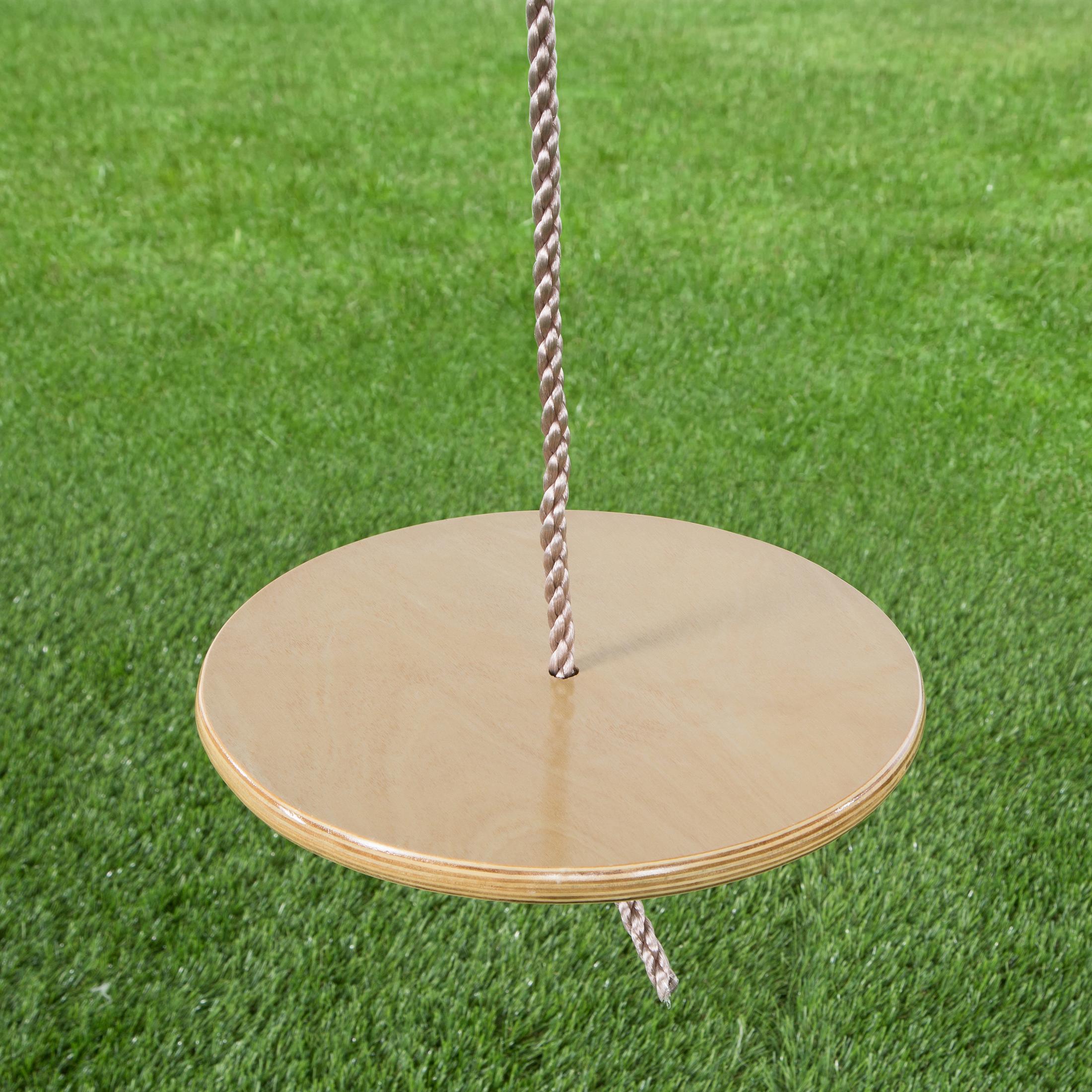 Ultrakidz - Asiento de Columpio, diseño Redondo de Madera: Amazon.es