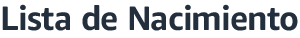 Amazon: Lista de Nacimiento