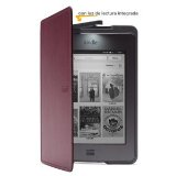 Image of Kindle Black Leather Cover with 
Light