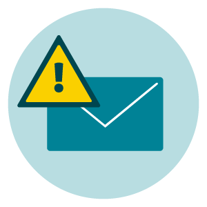 Correos electrónicos phishing y falsos