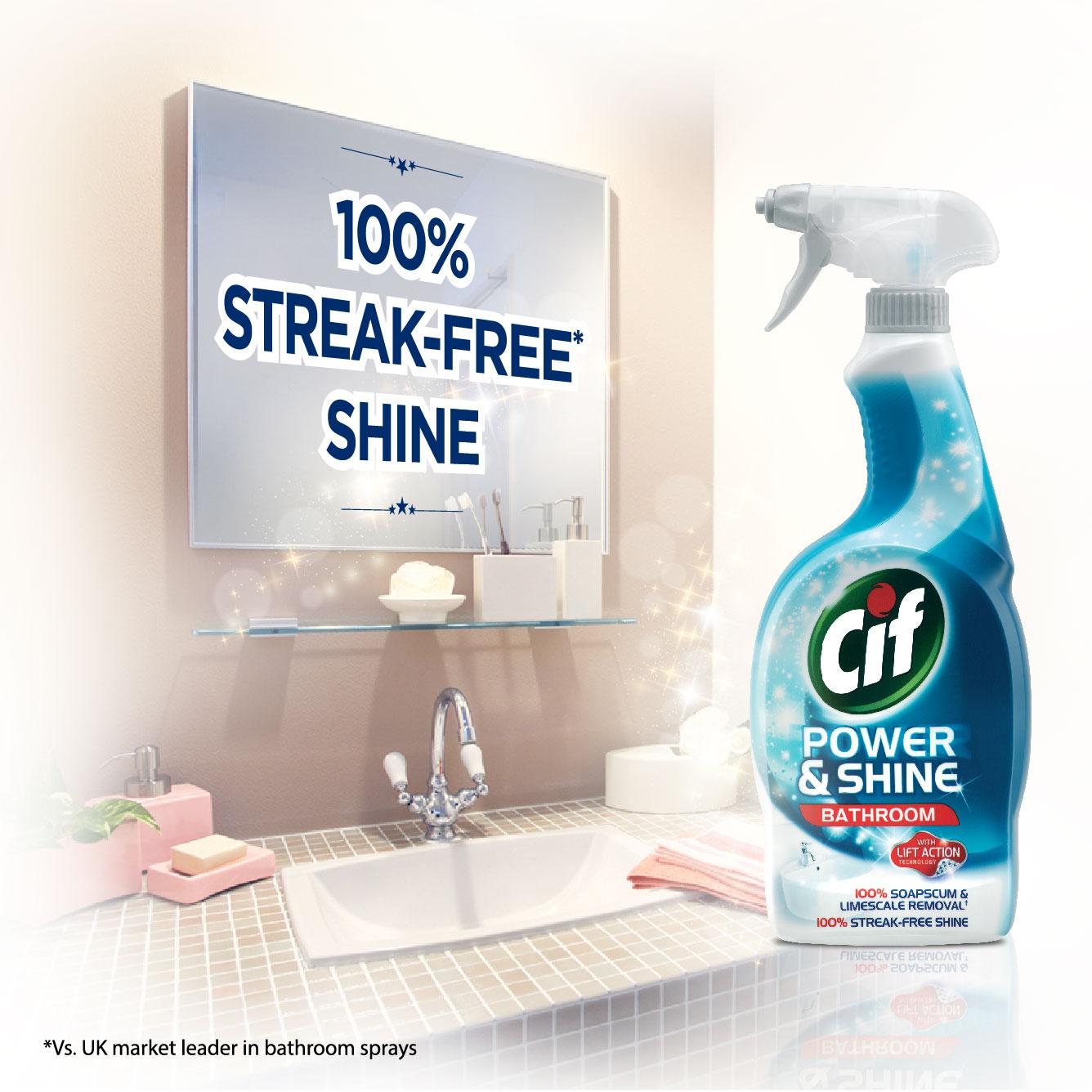 Cif Power and Shine Bathroom Cleaner 700 ml Amazon.in Health